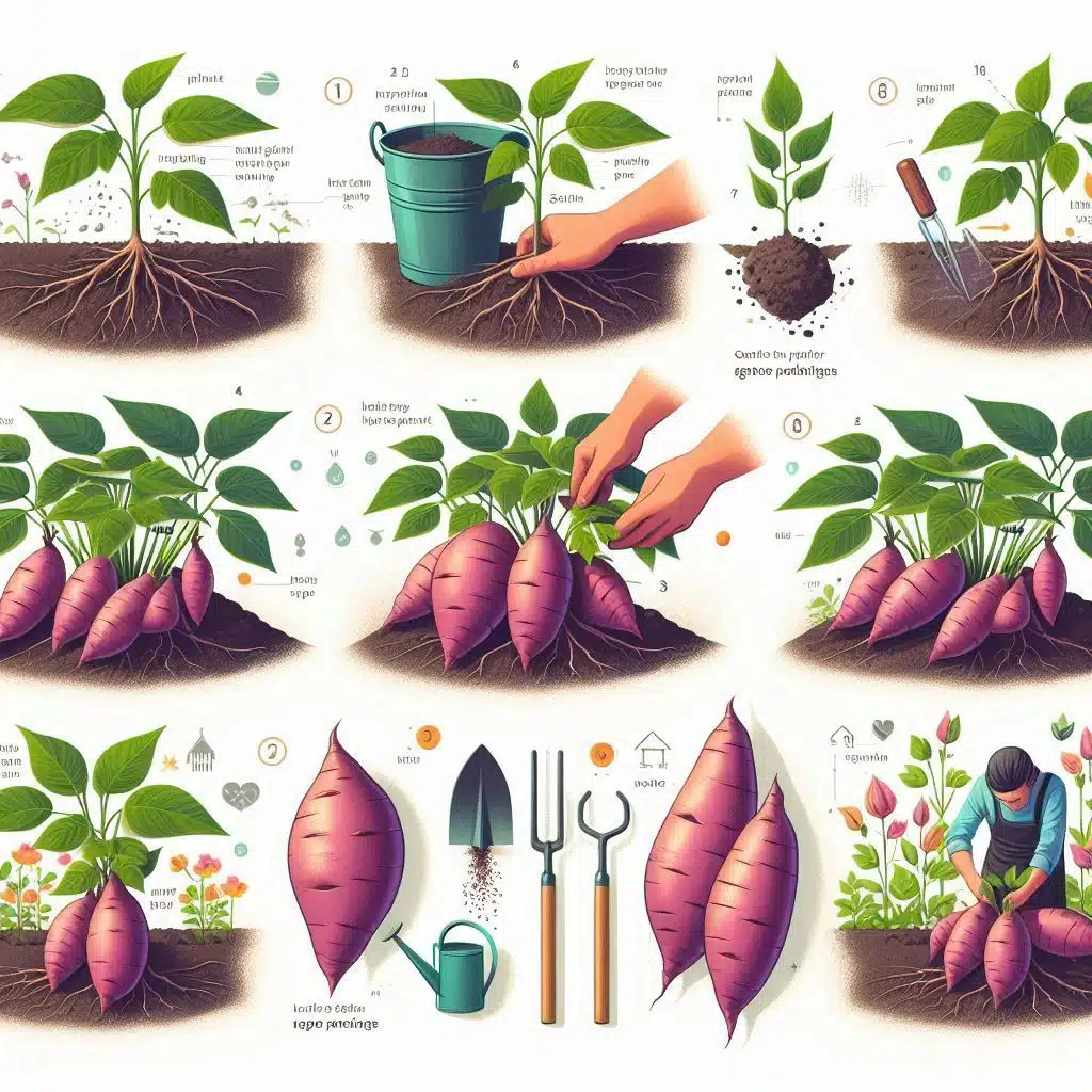 Storing Sweet Potatoes